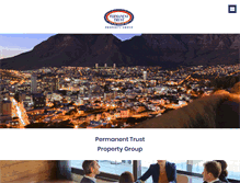 Tablet Screenshot of permanenttrust.co.za